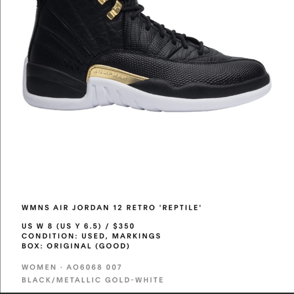 Authentic WMNS AIR JORDAN 12 RETRO